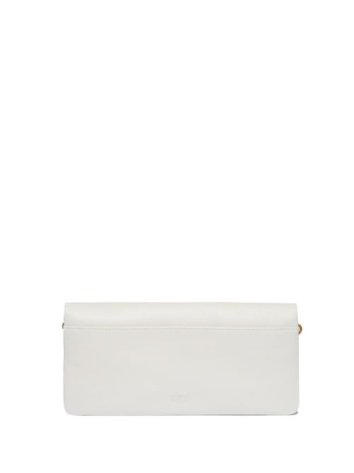 Pochette a tracolla media Love Click Soft Horizontal in pelle Bianco PINKO | 106022 A0QOZ15Q